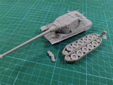 3d Printed 1/72 French Lorraine 50t Heavy Tank Kit